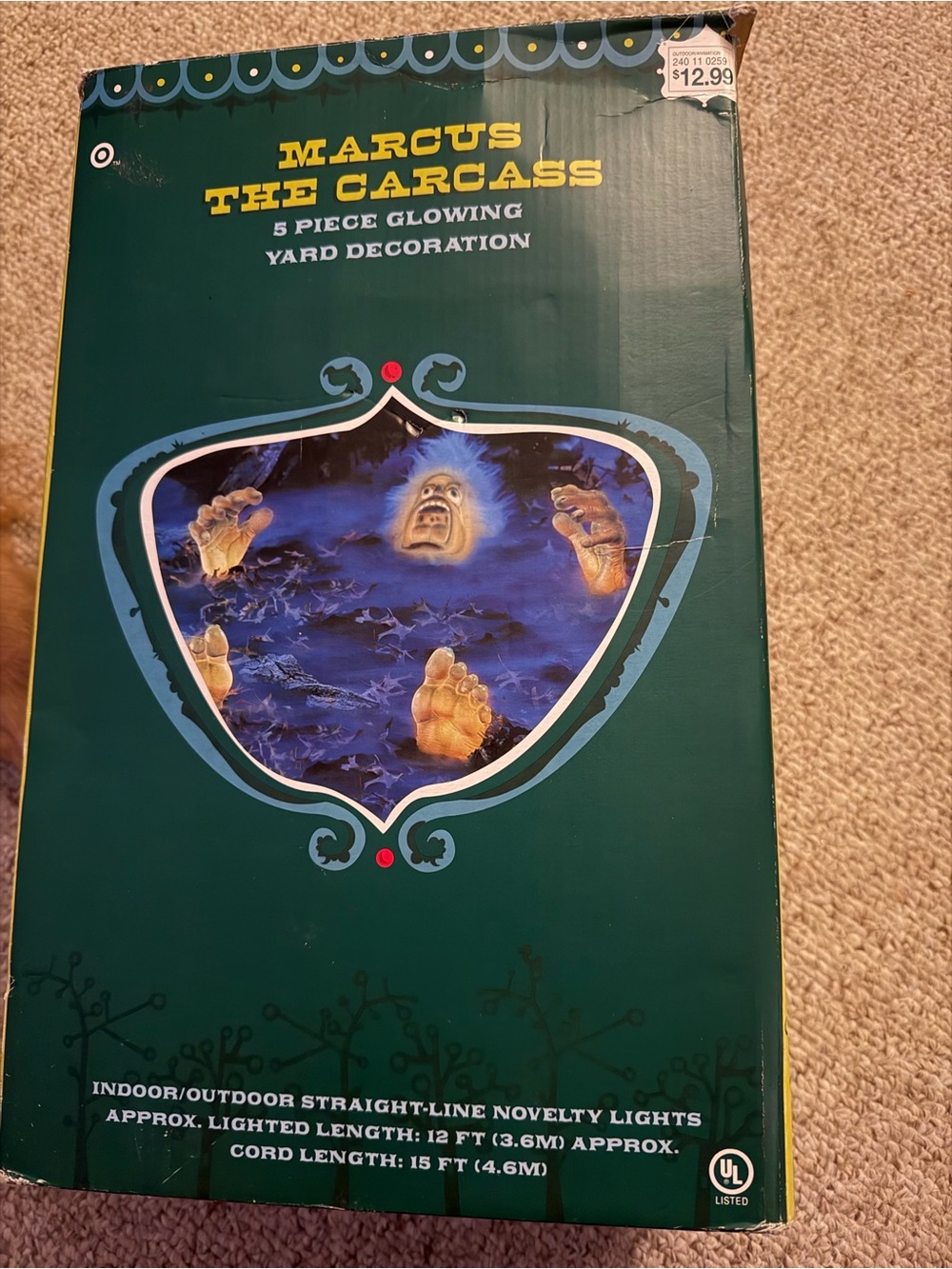 🎃 Vintage Marcus the Carcass Halloween Decoration —